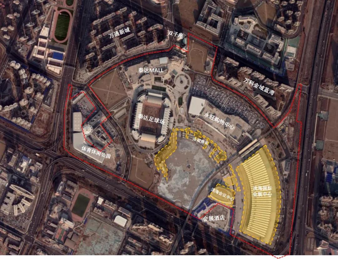 滨城区新开工项目,津滨发展与泰达建设