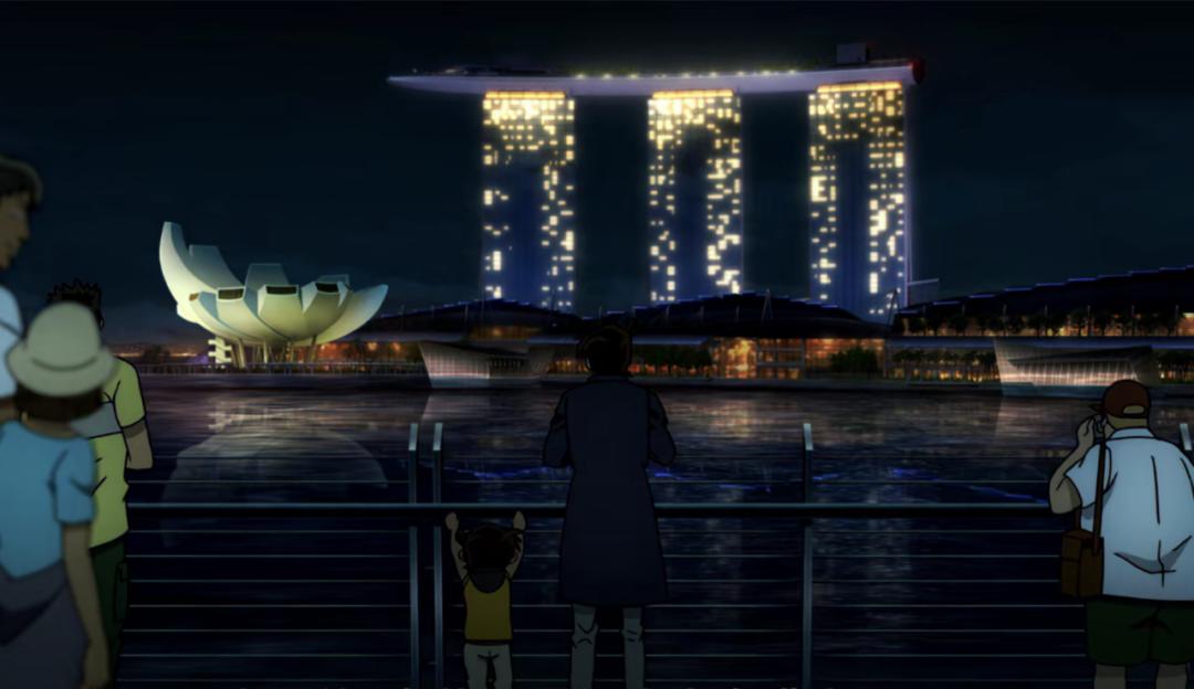 柯南居然来过这里？巨资打造的综合豪华娱乐城，最大的公共悬臂