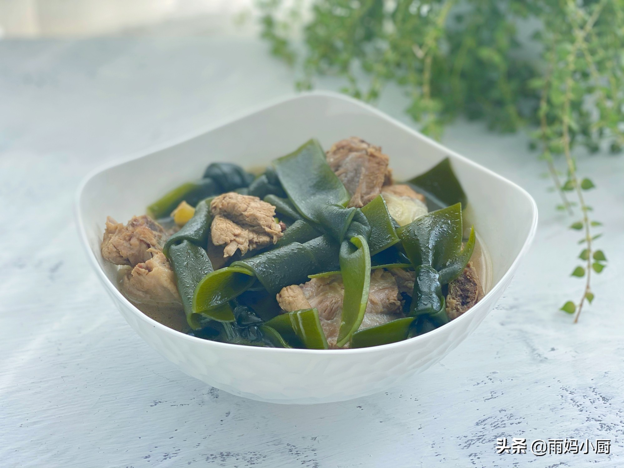 海带结煲排骨汤的做法大全,海带结炖排骨汤怎么炖最好喝