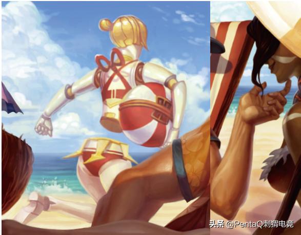 lol泳池派对男枪皮肤技能,lol男枪泳池皮肤视频