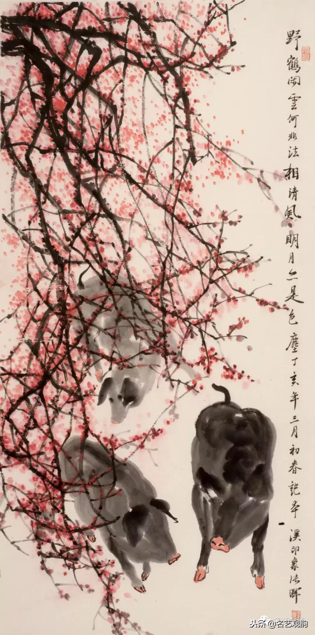 小朋友画猪简单又好看,猪年画猪中国画