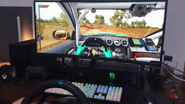 罗技g923力反馈怎么调,罗技g923方向盘指示灯不亮