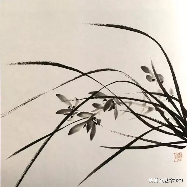 国画兰花的画法太棒了简单易学,泰国兰花绘画技法