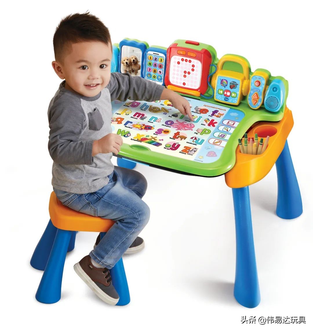 伟易达学习桌豪华版,伟易达学习桌团购