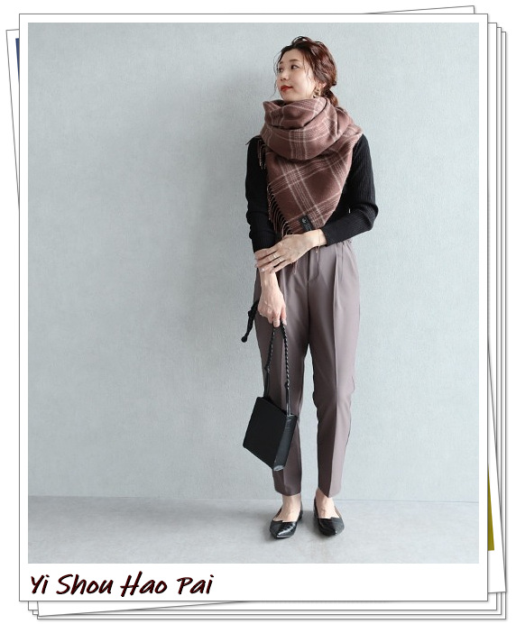 冬季时尚围巾搭配指南图片女,时尚特色的围巾系法冬日必备