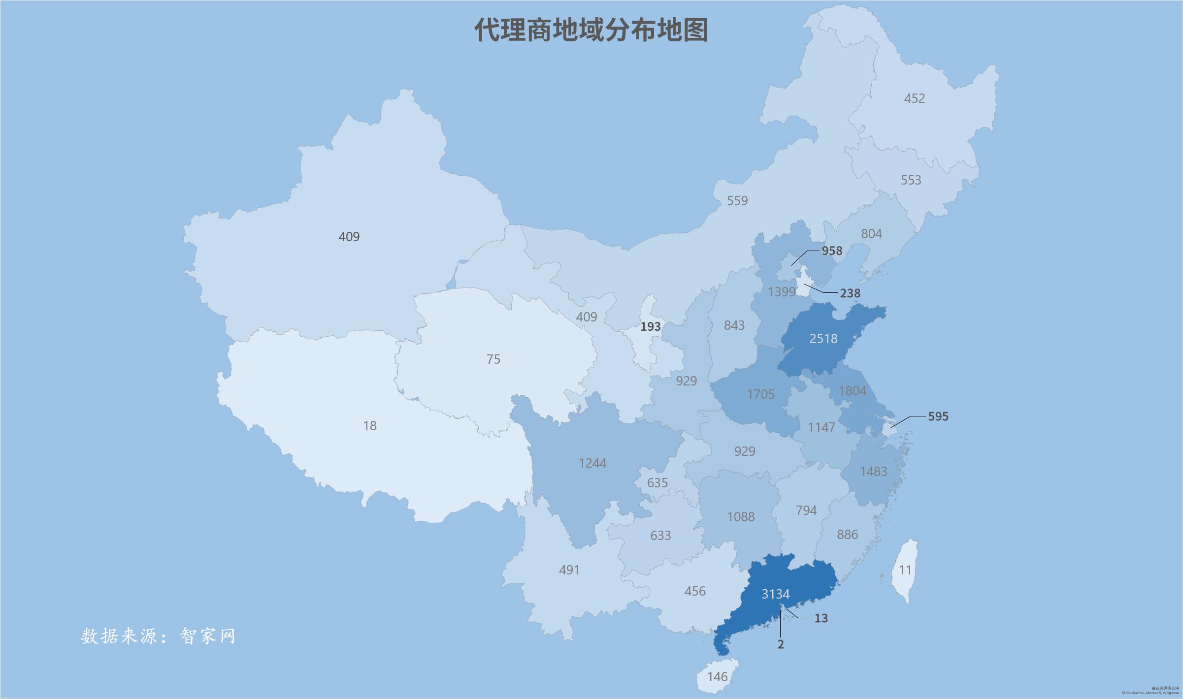 智家网智能家居排名,智能家居大数据洞察