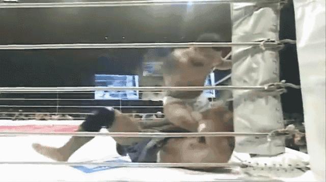 他靠凶猛足球踢、*力暴**踩踏KO众多名将，称雄MMA擂台！