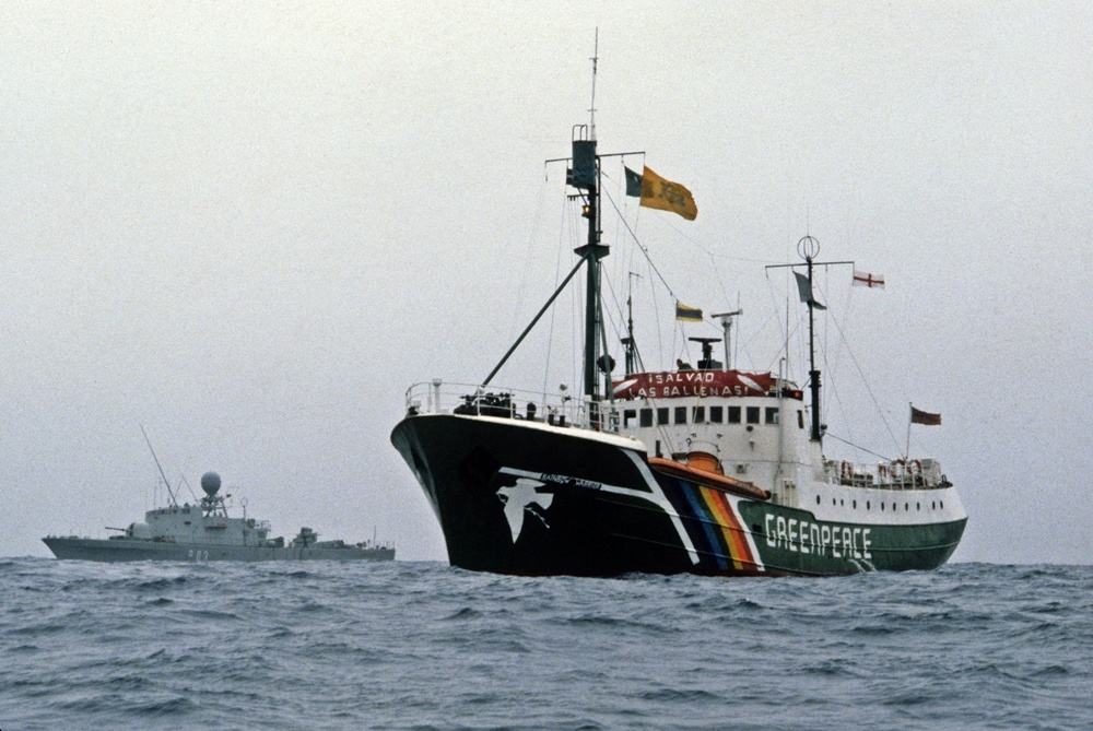 1985年“彩虹勇士”与“撒旦”的较量