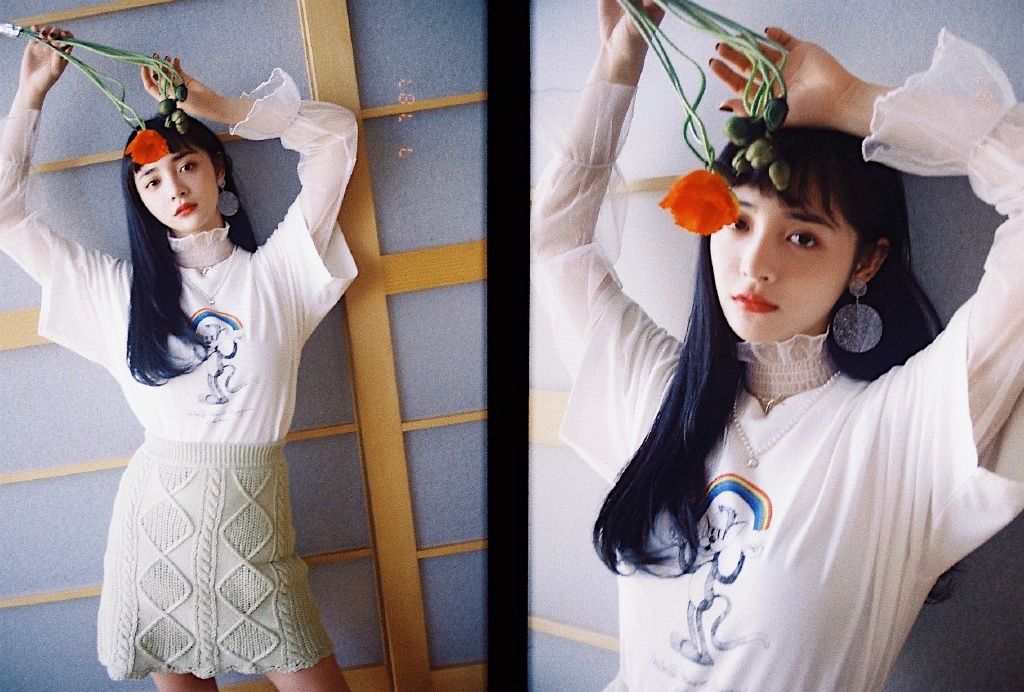 杨幂一万块钱毛衣,杨幂什么单品都能穿好