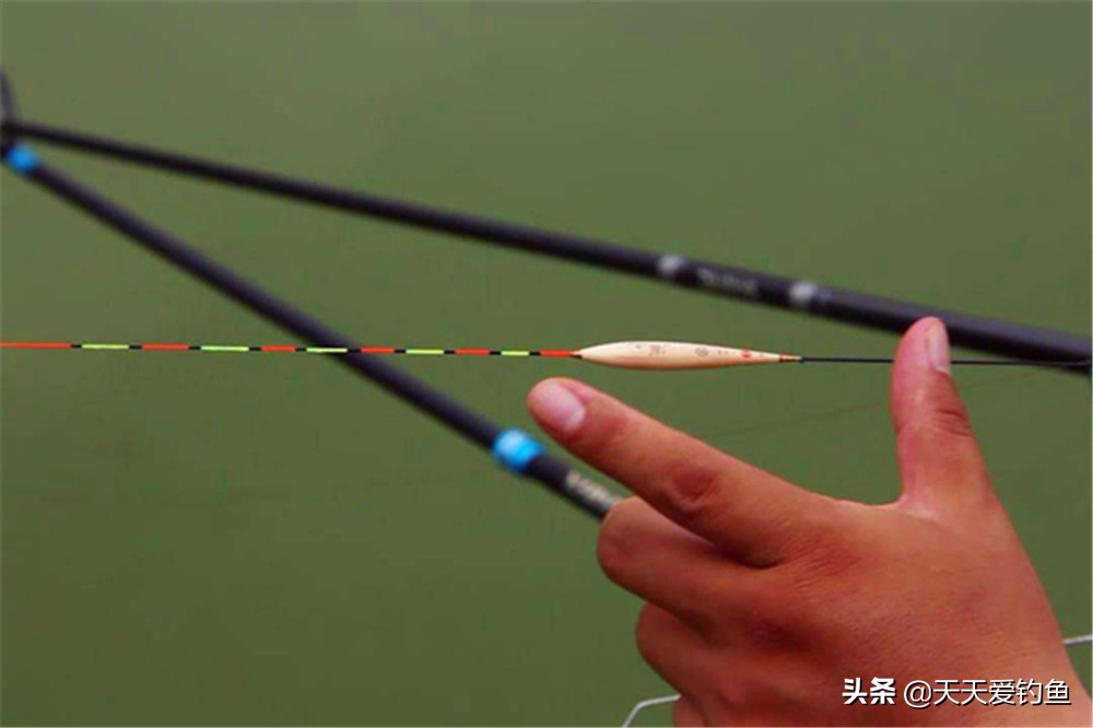 钓接口，有钓半水和钓离底之分，介绍下调漂方法和经典漂相