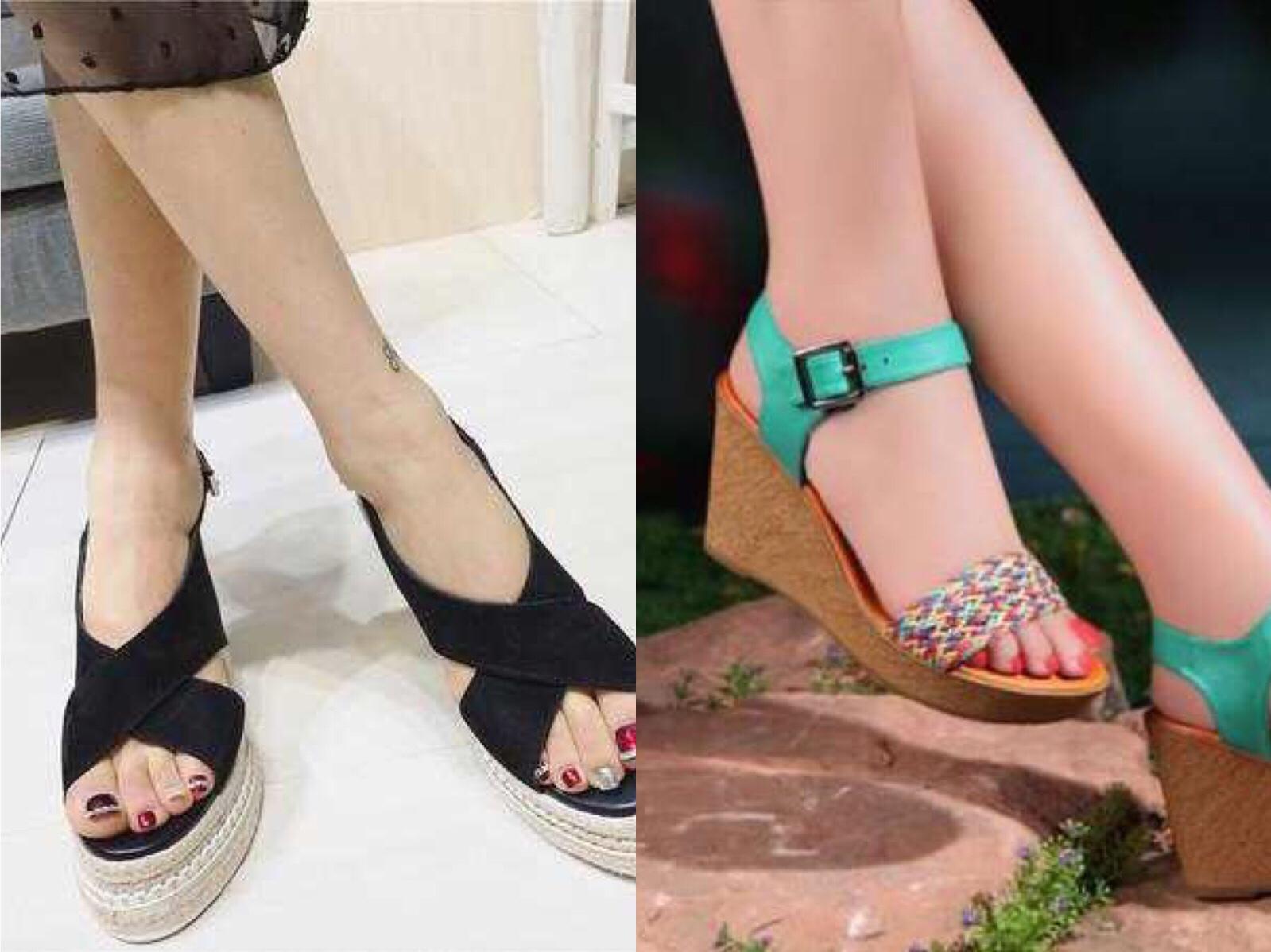 时髦松糕鞋舒适显高的不二之选,时尚百搭松糕鞋