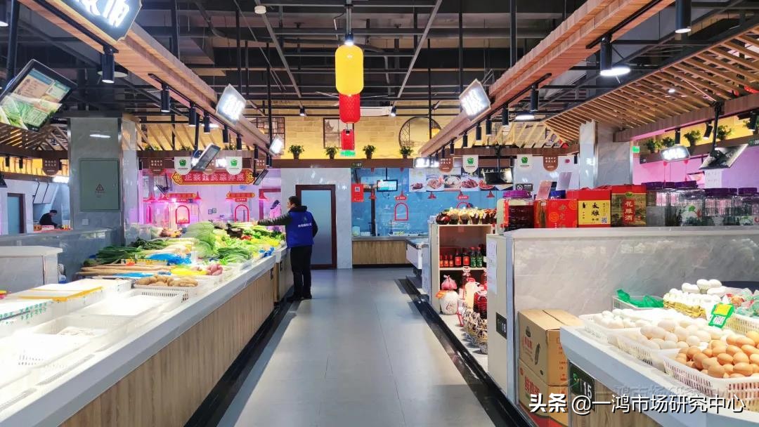 农贸菜市场设计案例效果图,现在的农贸市场怎么设计