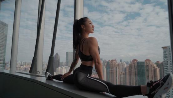 花臂健身女神宋昱欣,宋昱欣超绝肌肉线条