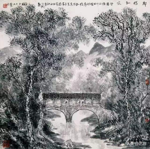 画家江枫作品,黄公望评价