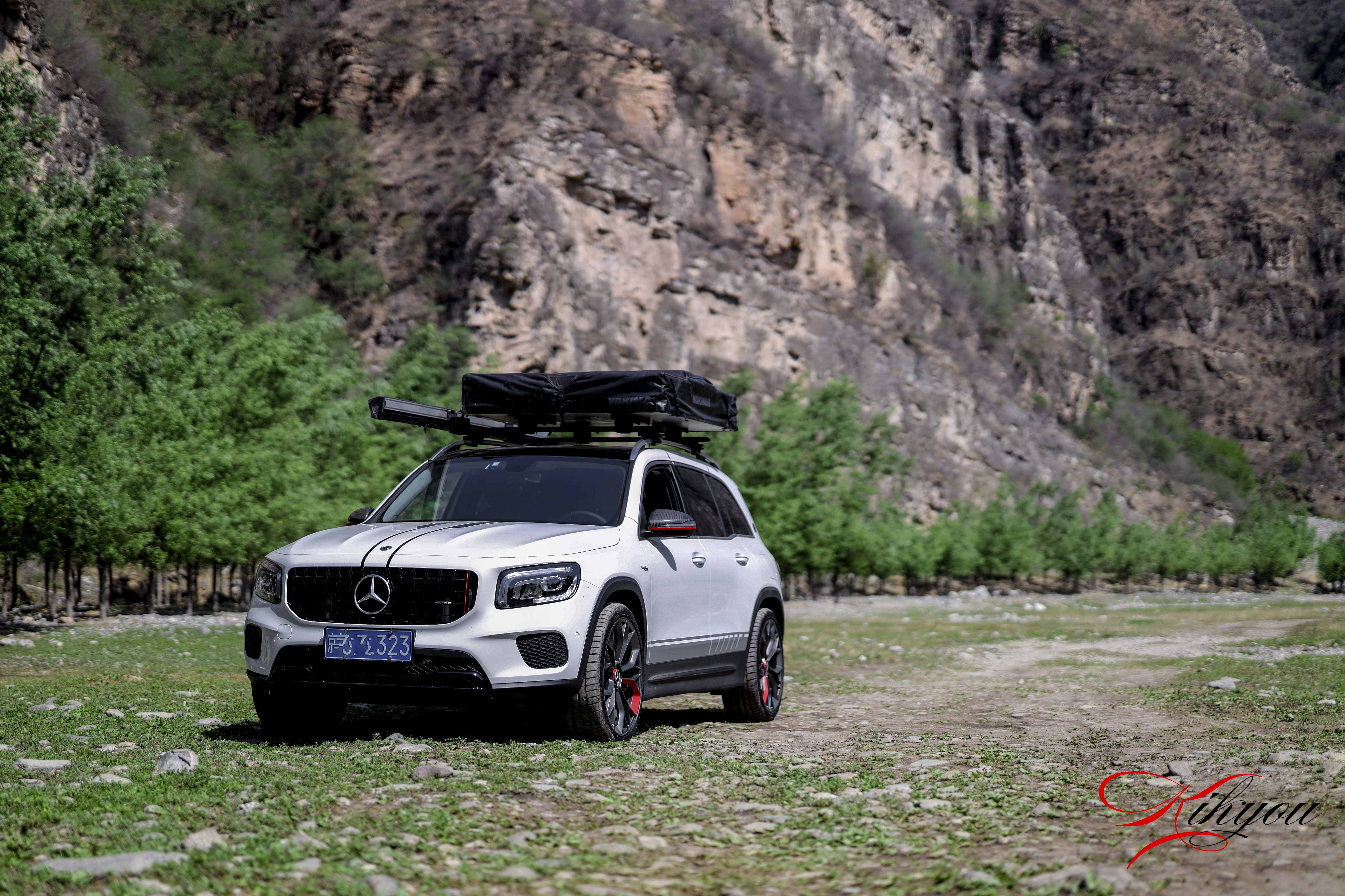 奔驰glb露营改装,glb改装露营