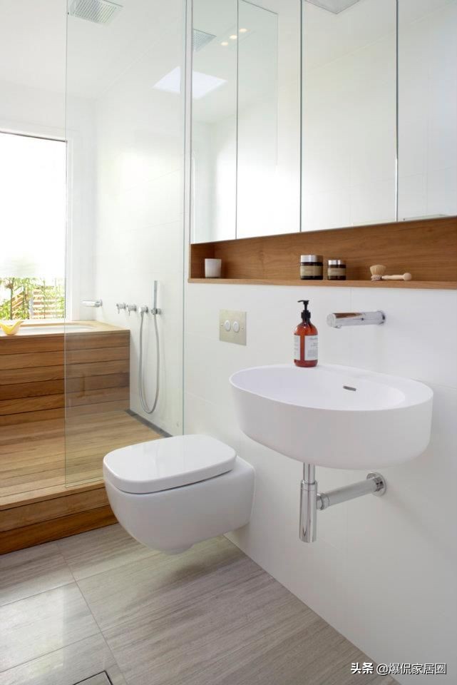 好的设计装修给人好的体验,高端装修的卫生间设计