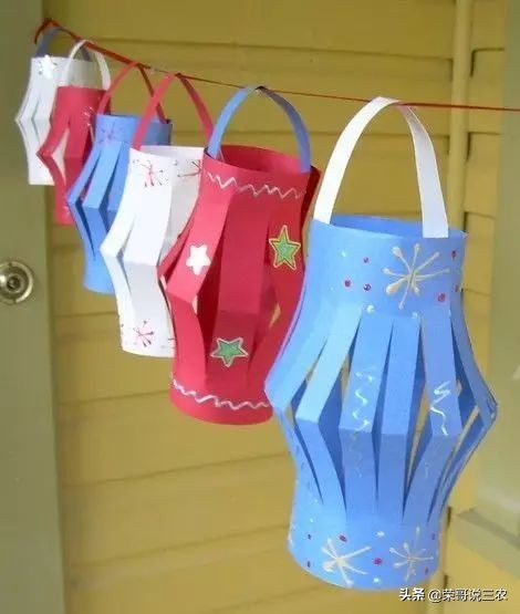 正月十五闹花灯欢乐喜庆过元宵,元宵节的灯笼和花灯怎么做