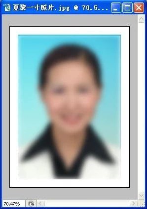 一寸照片二寸照片制作教程,一寸白底照片怎么做成两寸的
