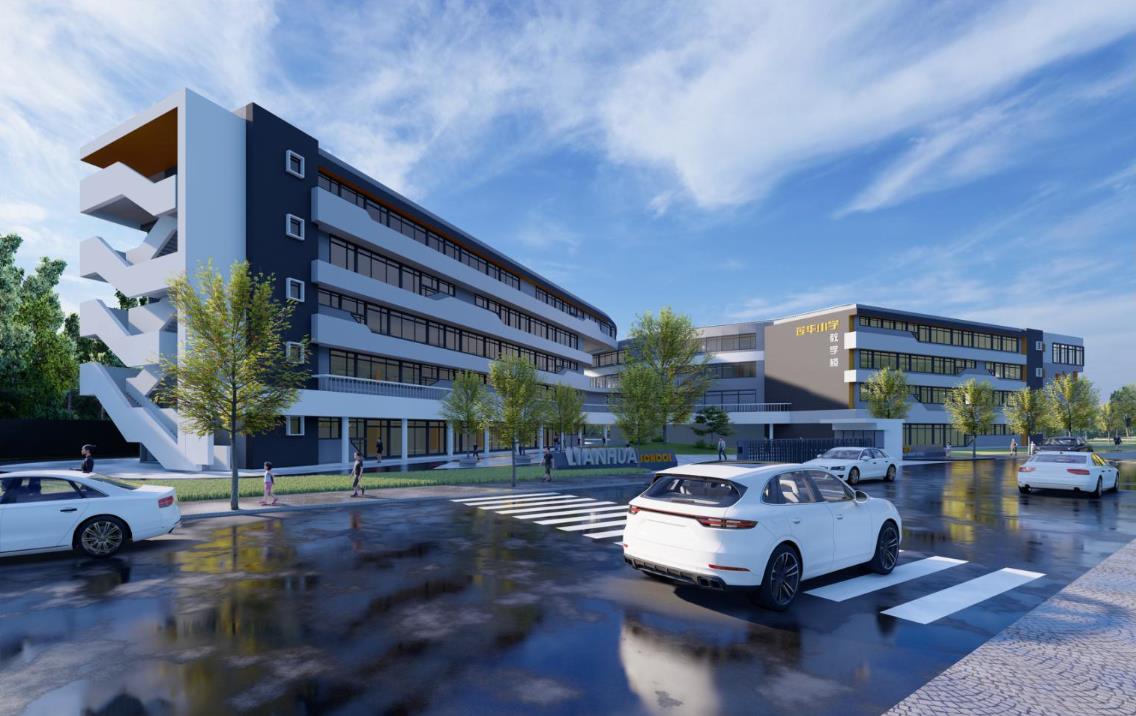 一个占红旗小学，另一个占莲华小学，德润地产昆明项目有点东西