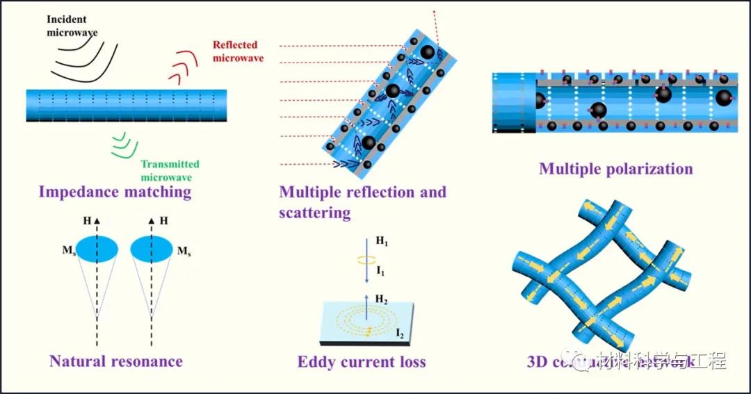 西工大：多层异质结构的磁性管状纤维材料，呈现优异吸波性能