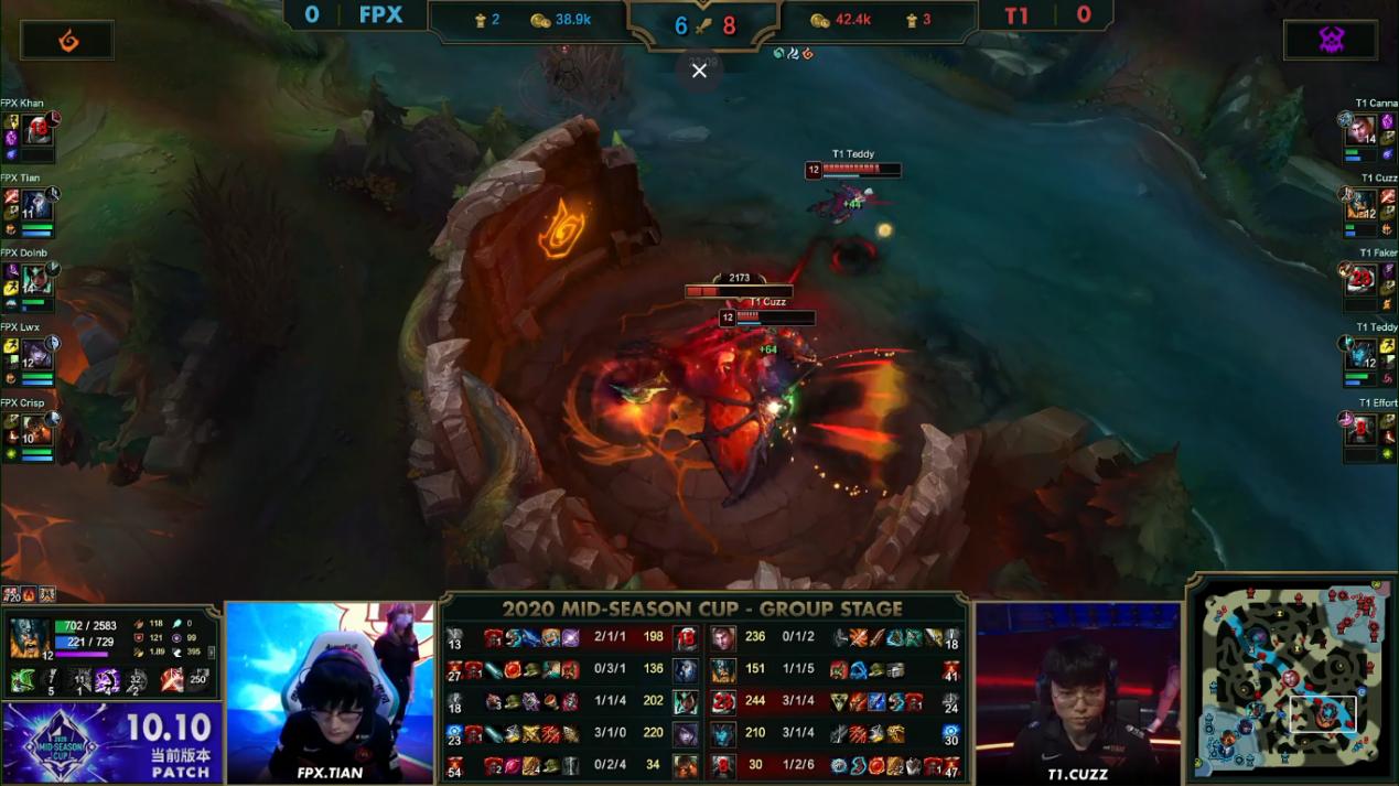 fpx2-1击败rnglck,fpx被faker虐泉