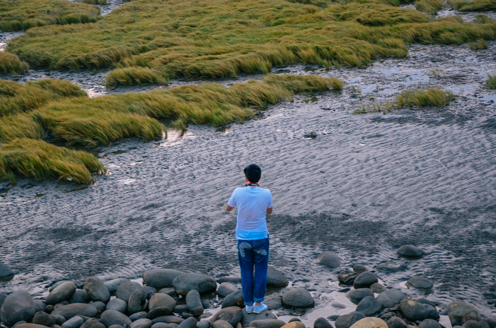 地方叫高美湿地,绝美滩涂,吸引了无数人来打卡日落美景