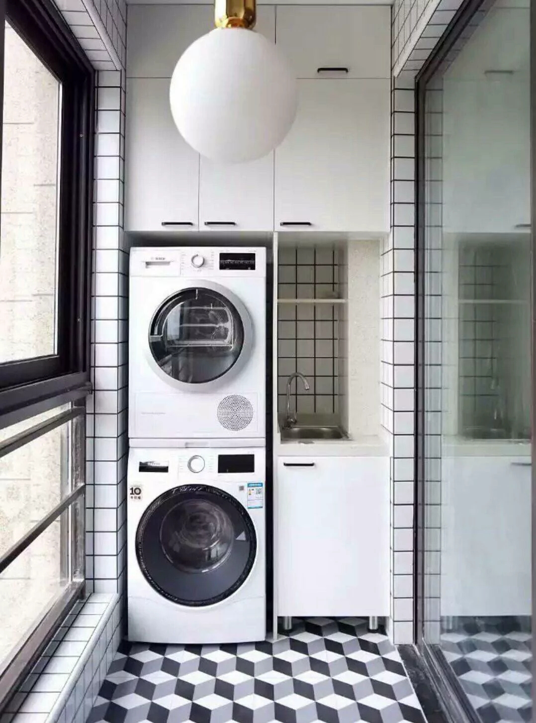 好看的阳台洗衣柜效果图,阳台洗衣机柜品牌排行榜前十名