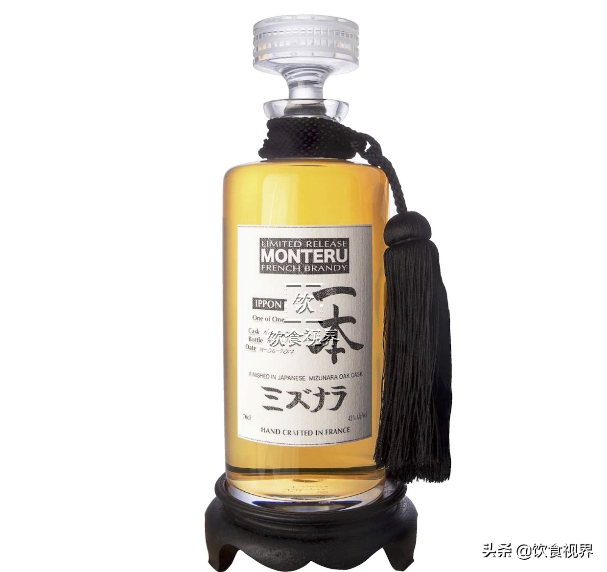 仅此一瓶!全球首款过水楢桶白兰地——MonteruIppon