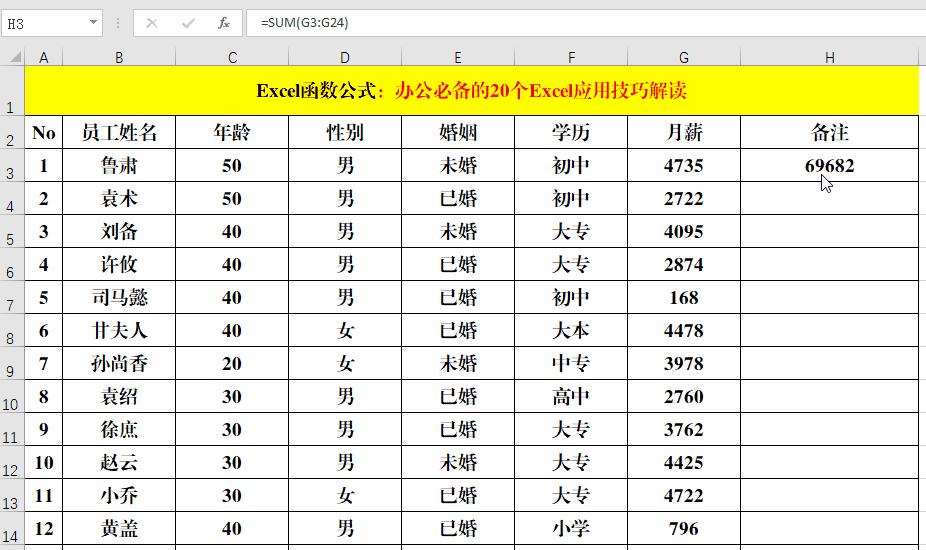 excel入门到实用办公技巧,excel新手办公必会的小技巧
