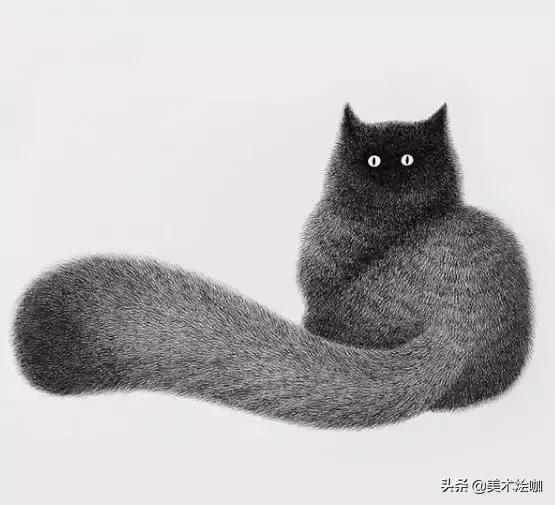 他用一支5块钱的针管笔“撸猫”，17万网友直呼：这猫要活了