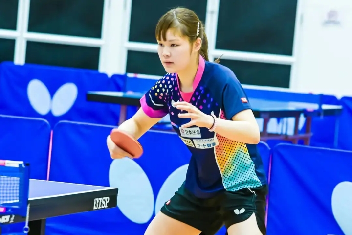 日乒新秀苦练中文，身材高挑长相美，梦想嫁到中国