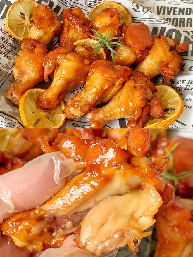 黄油蜂蜜鸡翅根的做法,良品铺子蜂蜜味鸡翅根