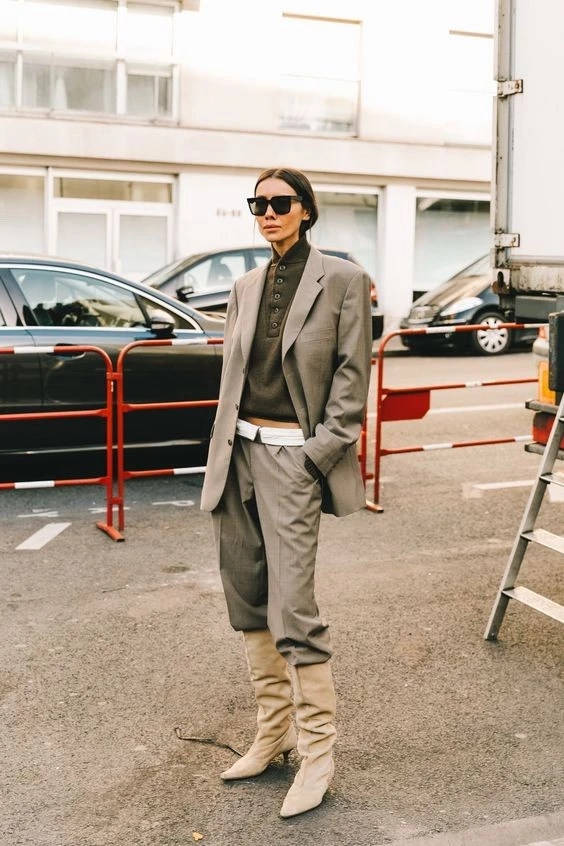 鞋子穿不对腿会不舒服,一年四季都可穿的鞋子穿搭