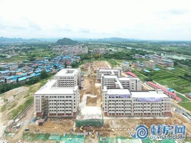 大手笔！临桂灵川七星几所新学校将投入使用，建设现场实拍图来了
