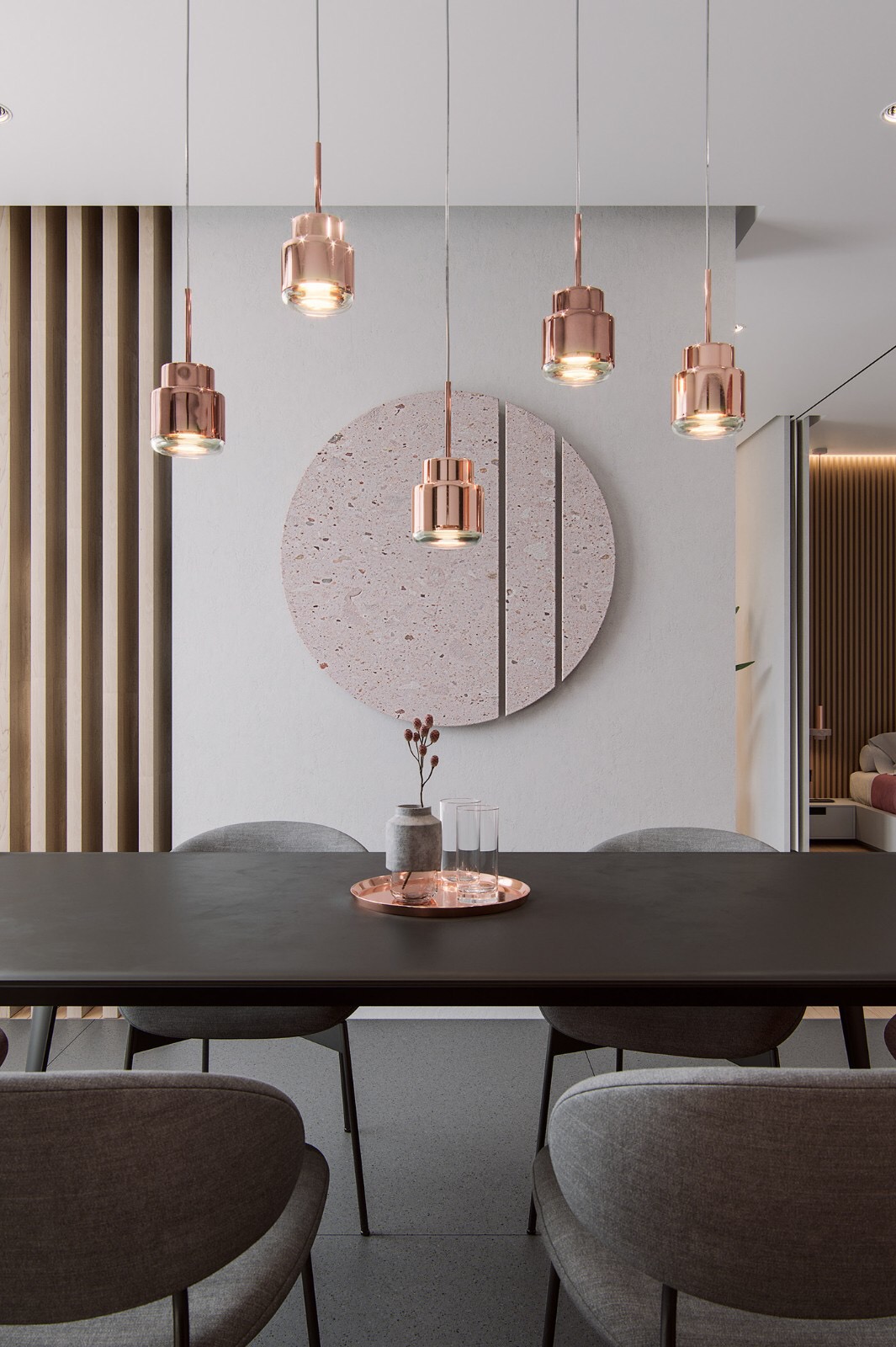 装修灰色和粉色墙面搭配,房子装修灰色搭配什么门槛好看