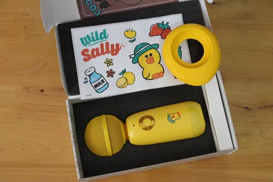 全新激萌莎莉定制版——唱吧小巨蛋麦克风Q3，嗨唱开箱