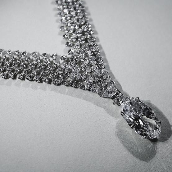 收藏一件古玩的感受,卡地亚古董珠宝翡翠项链