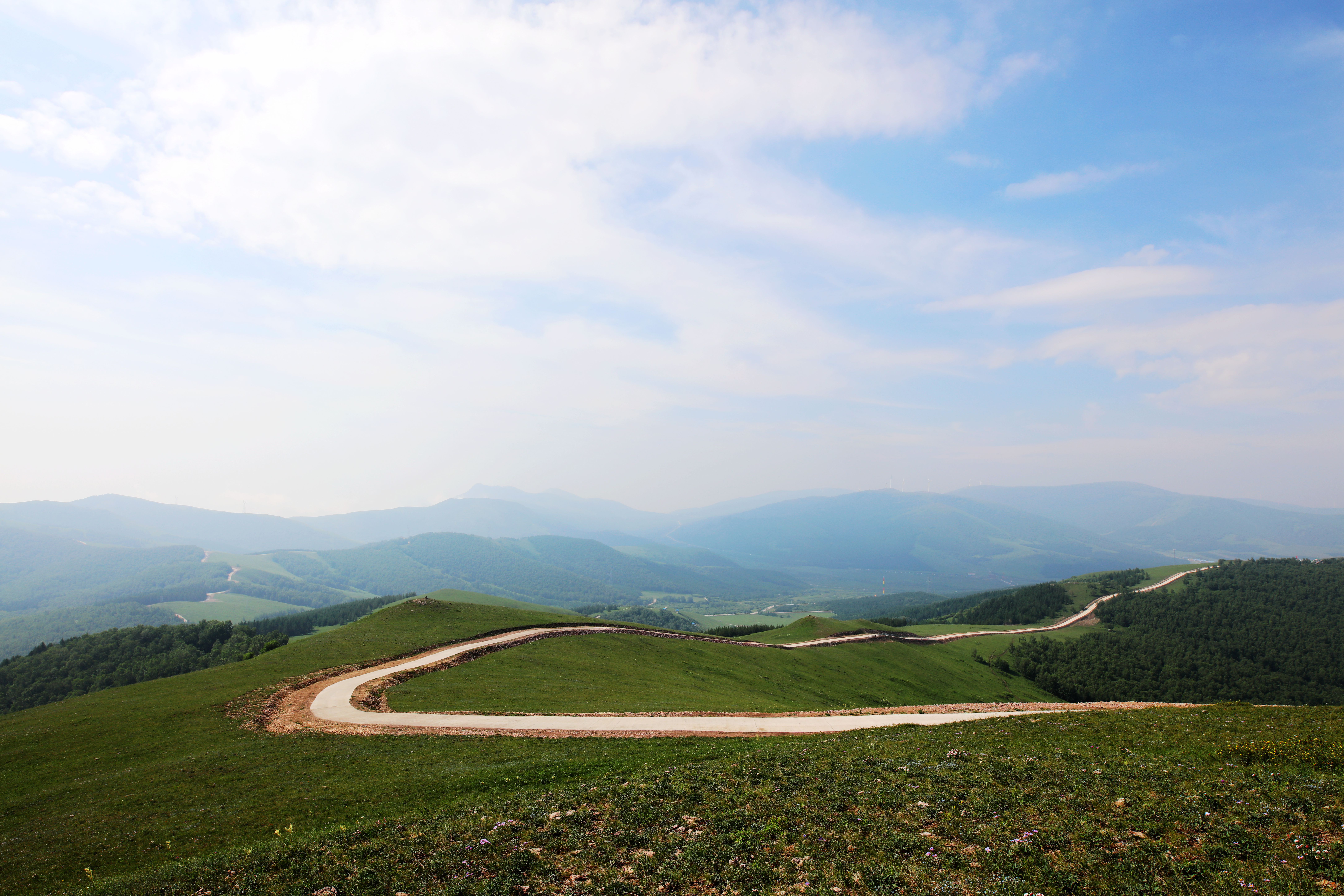 京北第一天路最佳旅游时间,京北第一天路草原