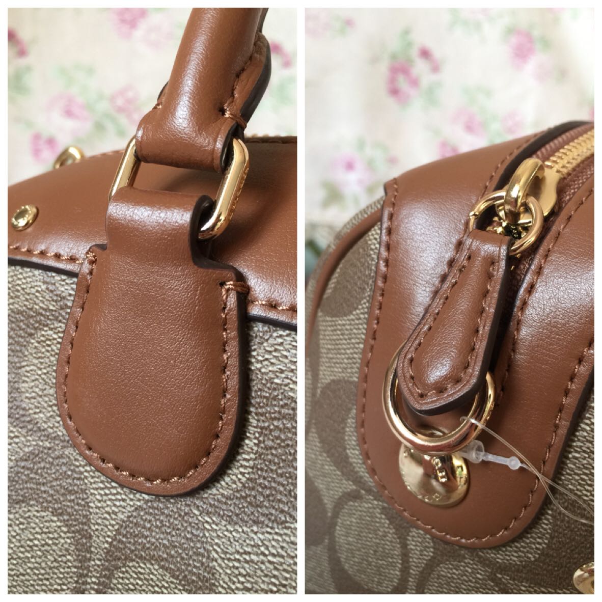 coach蔻驰波士顿包推荐颜色,蔻驰新款迷你波士顿包专柜款