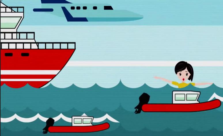 如果人掉入海里怎么自救,掉入海里自救方法