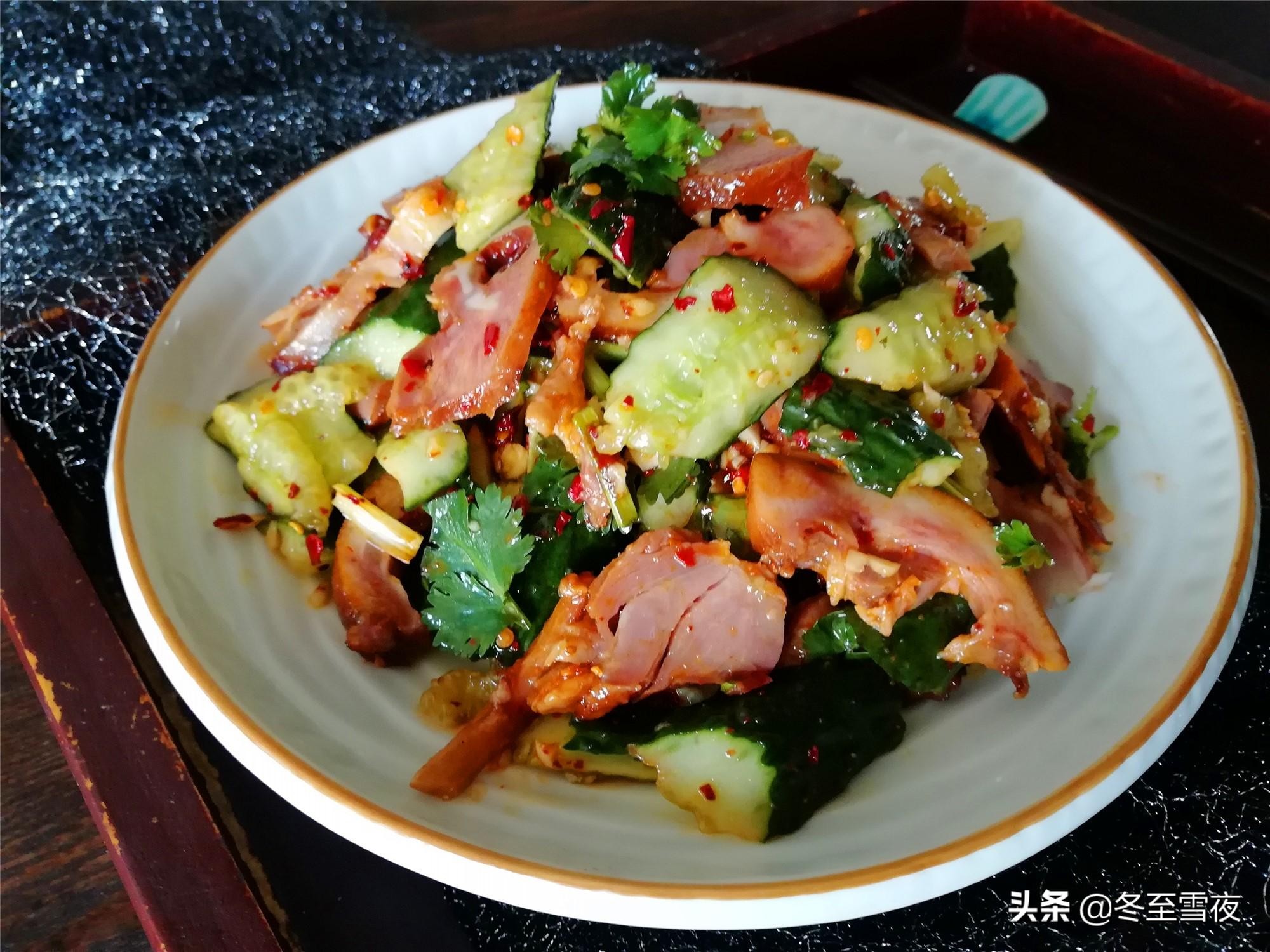 二月二，习俗吃猪头肉，教你5*猪种**头肉做法，荤素搭配，吃着不腻