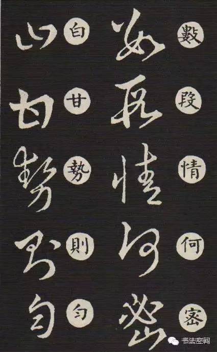 草书歌诀对草书的影响,草书中的书写技巧