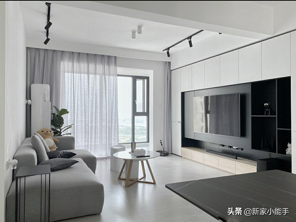 她家装修美式风格,家装电视墙设计现代简约