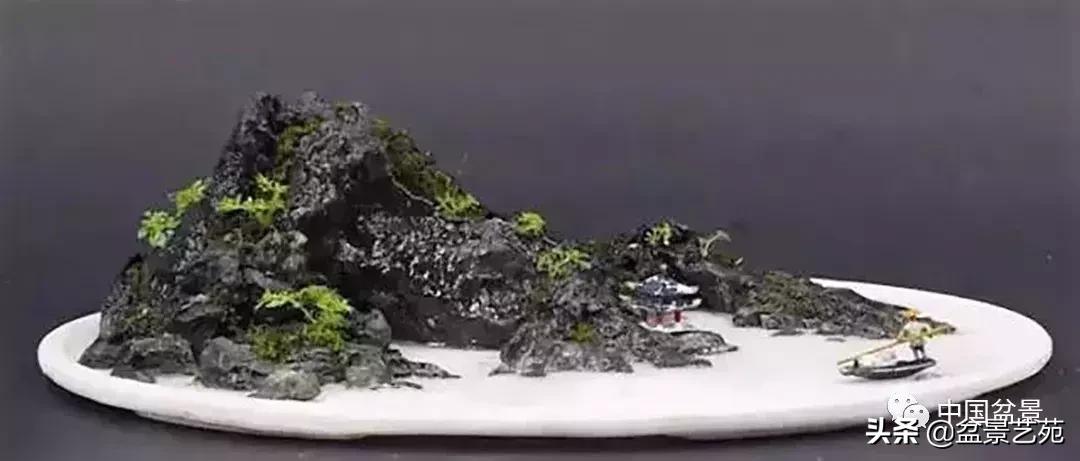 郭少波山水盆景,郭少波盆景