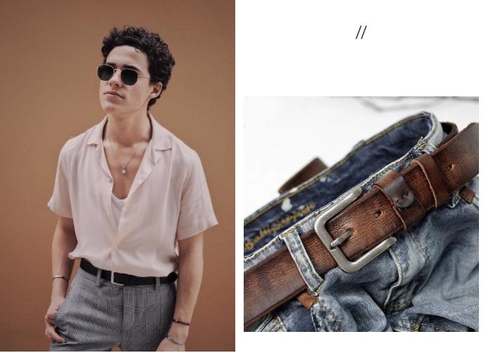 简单的腰带男,男士腰带适合哪些裤子