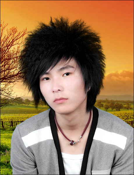 photoshop照片快速换底,photoshop照片换蓝底