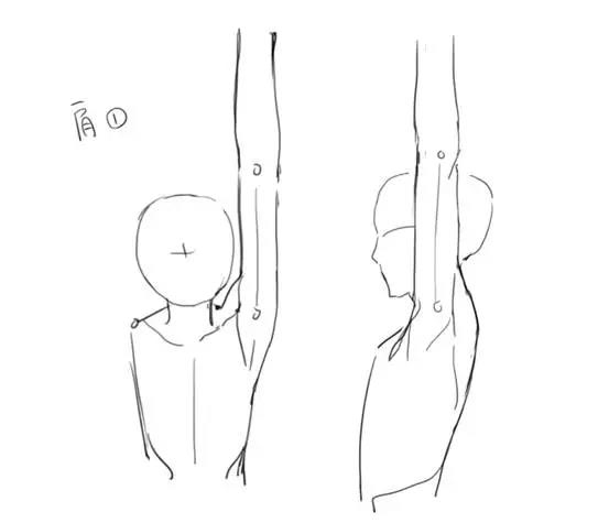 手臂怎么画简单的画法,2分钟教你学会人体手臂的画法