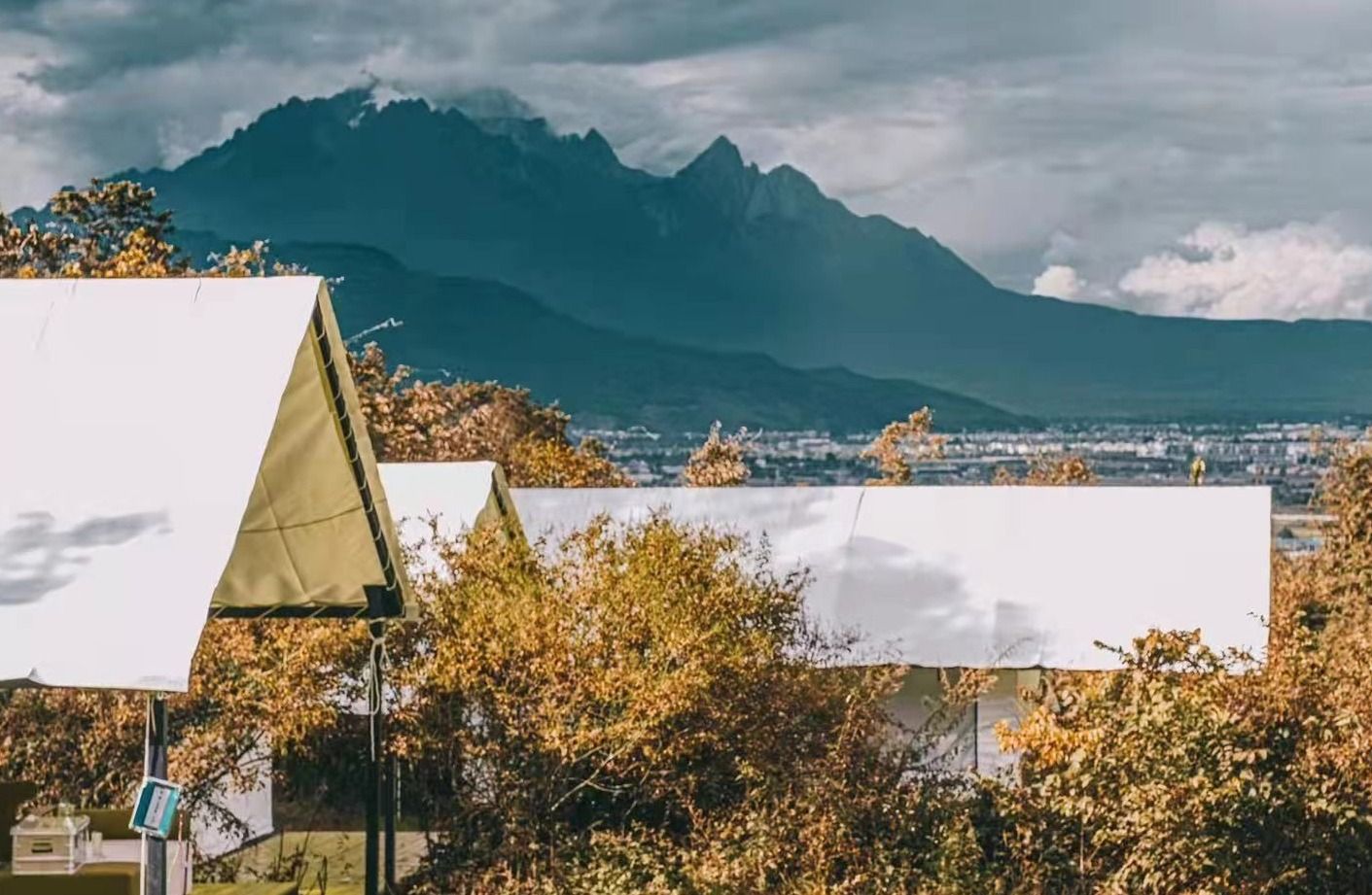 丽江自带帐篷露营营地,丽江四天旅游线路推荐图