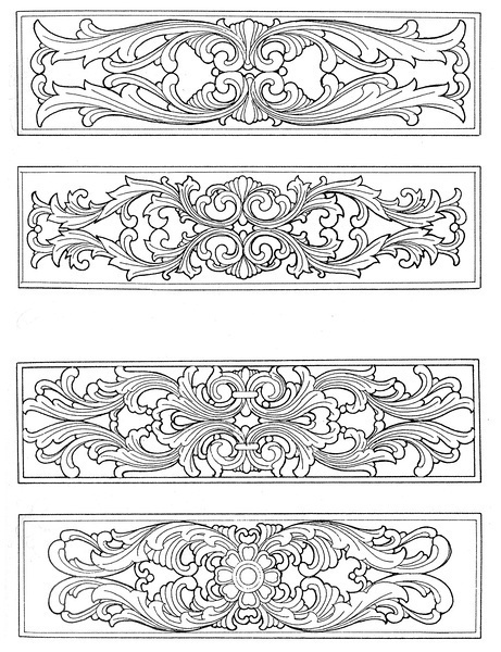 中国木雕纹样,中国木雕图案大全