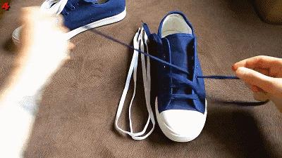 骑士靴鞋带系法杨幂,杨幂同款鞋子鞋带怎么系